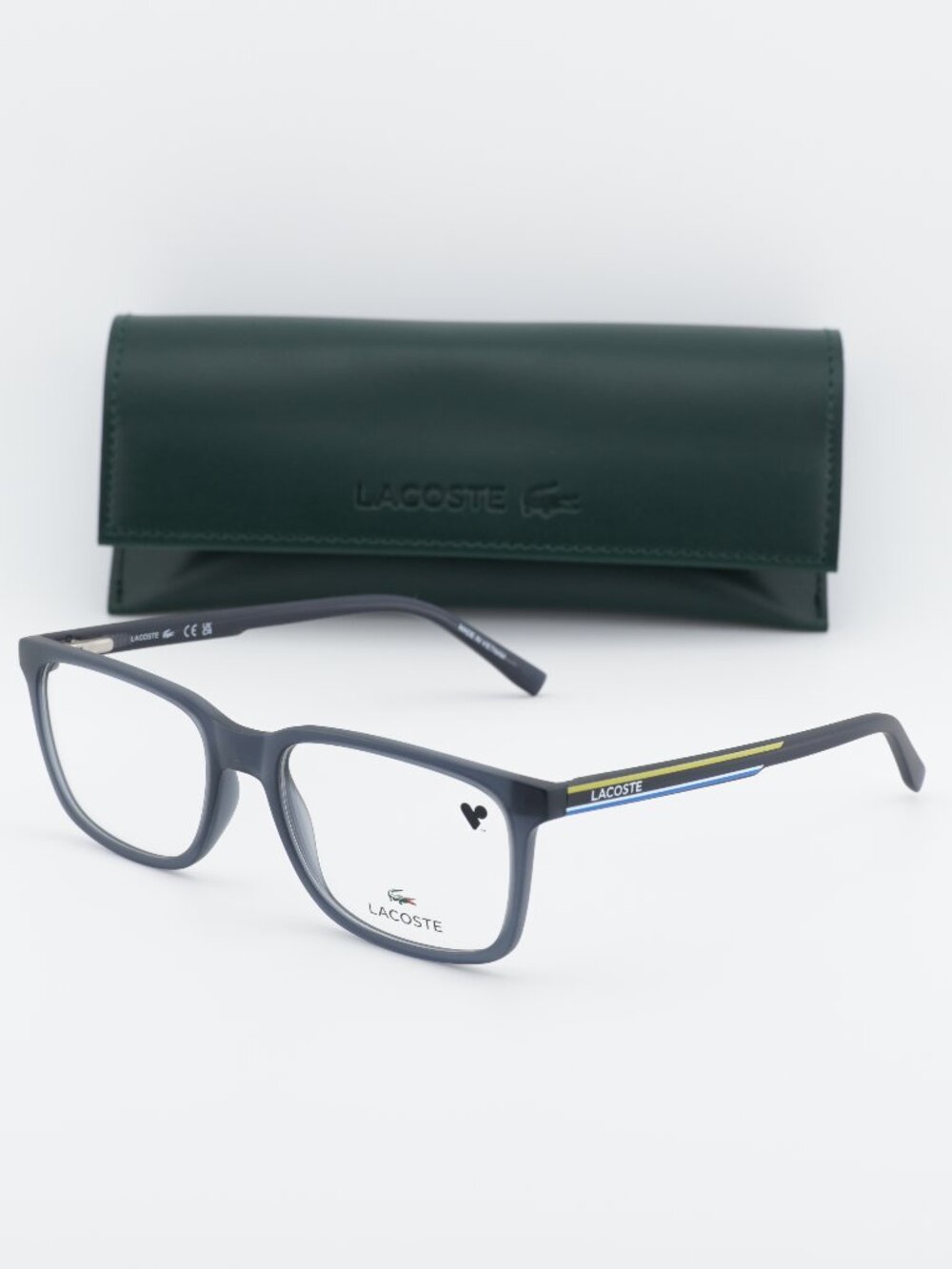 Lacoste L2859 N 024 Rectangle Eyeglasses 54mm - Grey